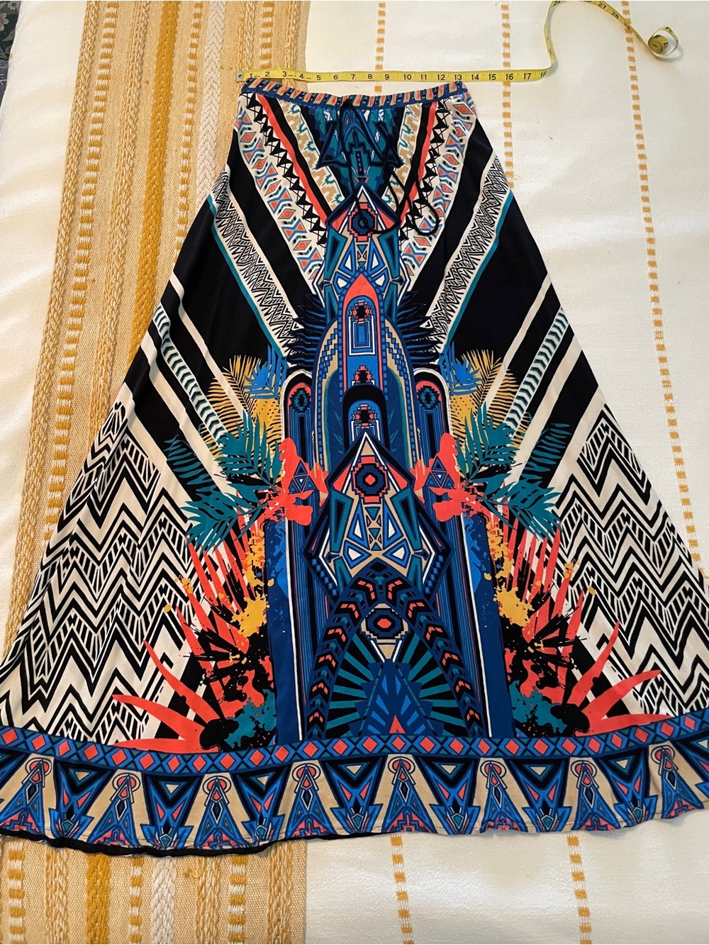 Flying Tomato Geometric Maxi Skirt